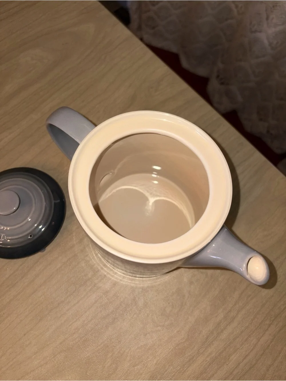 Le Creuset Gray Gradient Stoneware Teapot 1.3Liter